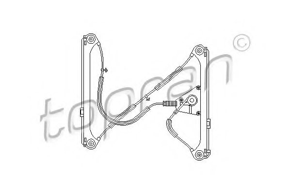 TOPRAN 111 713 Window Lift